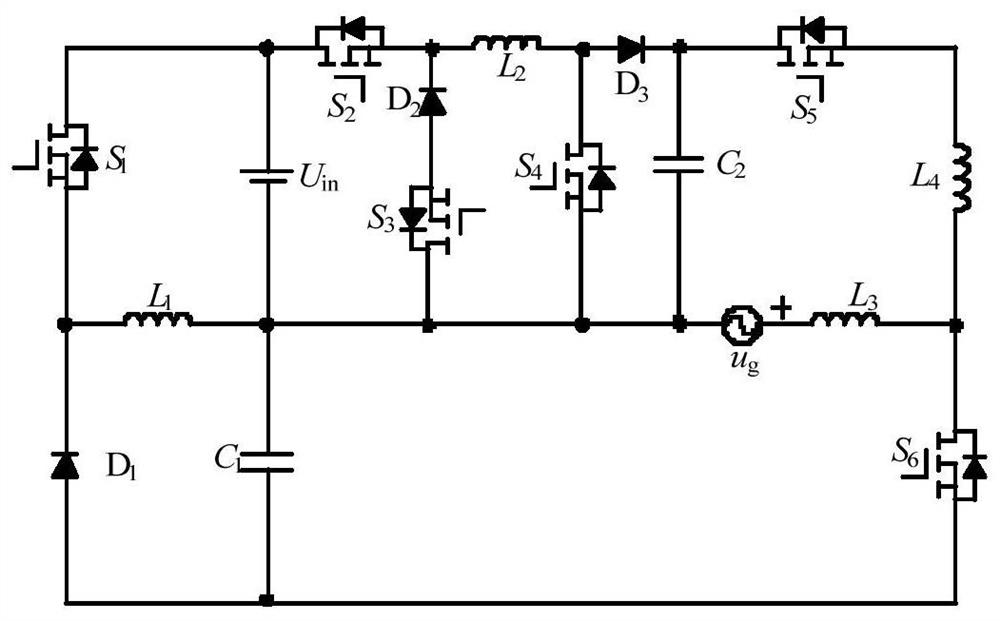 Buck-boost inverter and control method thereof