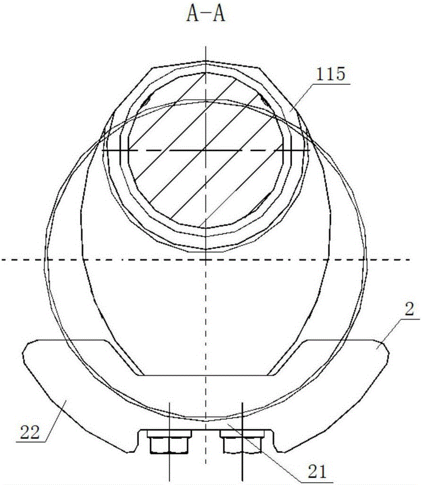 Crankshaft structure of V-shaped 16-cylinder engine