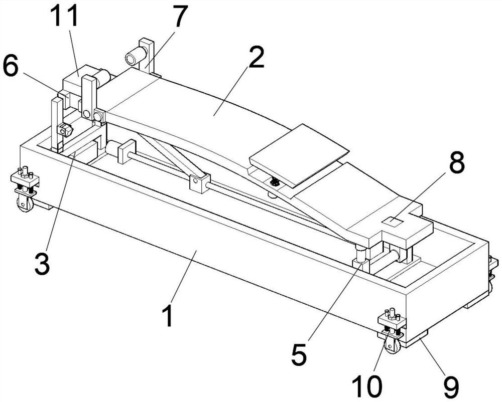 Portable sit-up exercise device