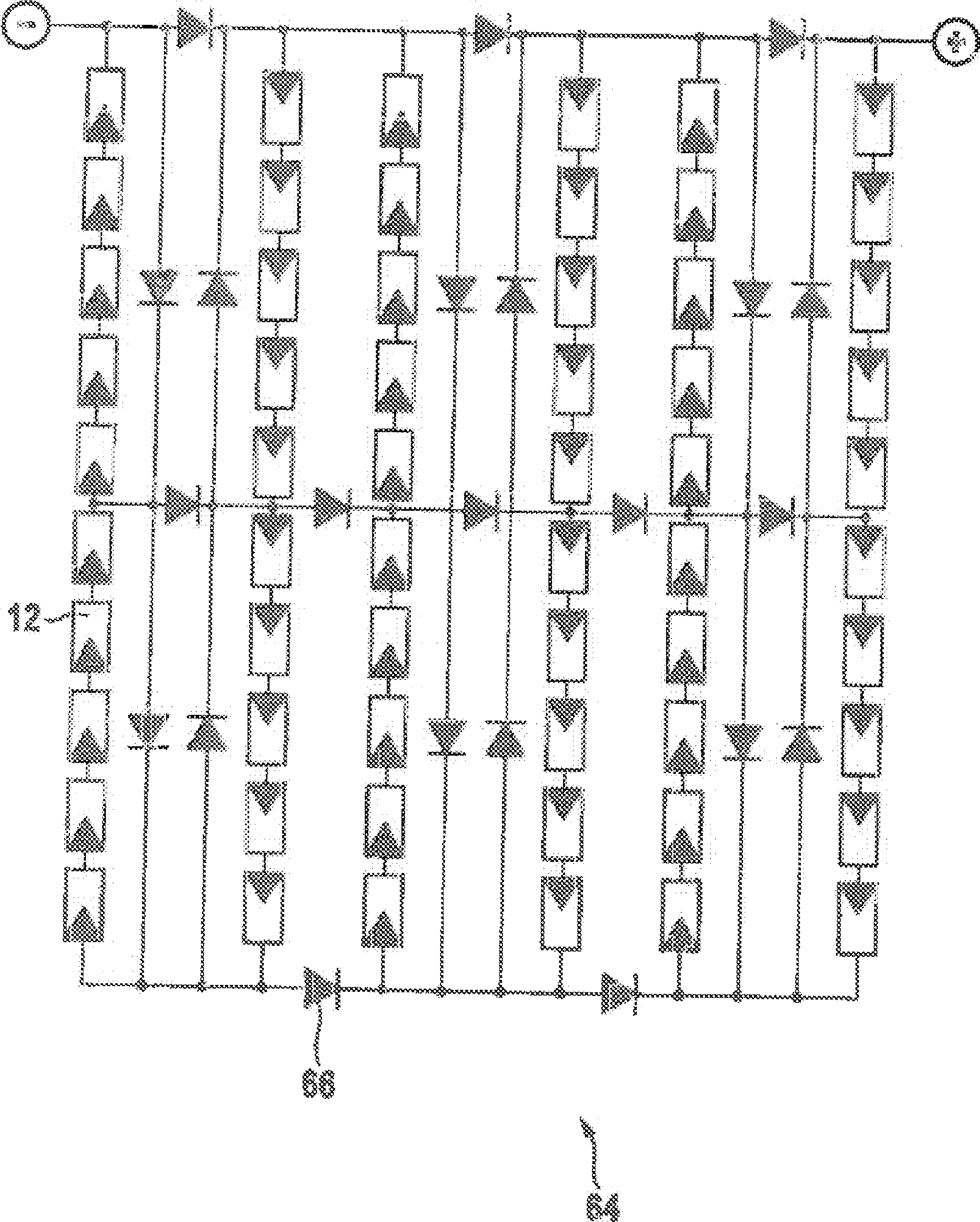 Solar cell module and method for connecting solar cells