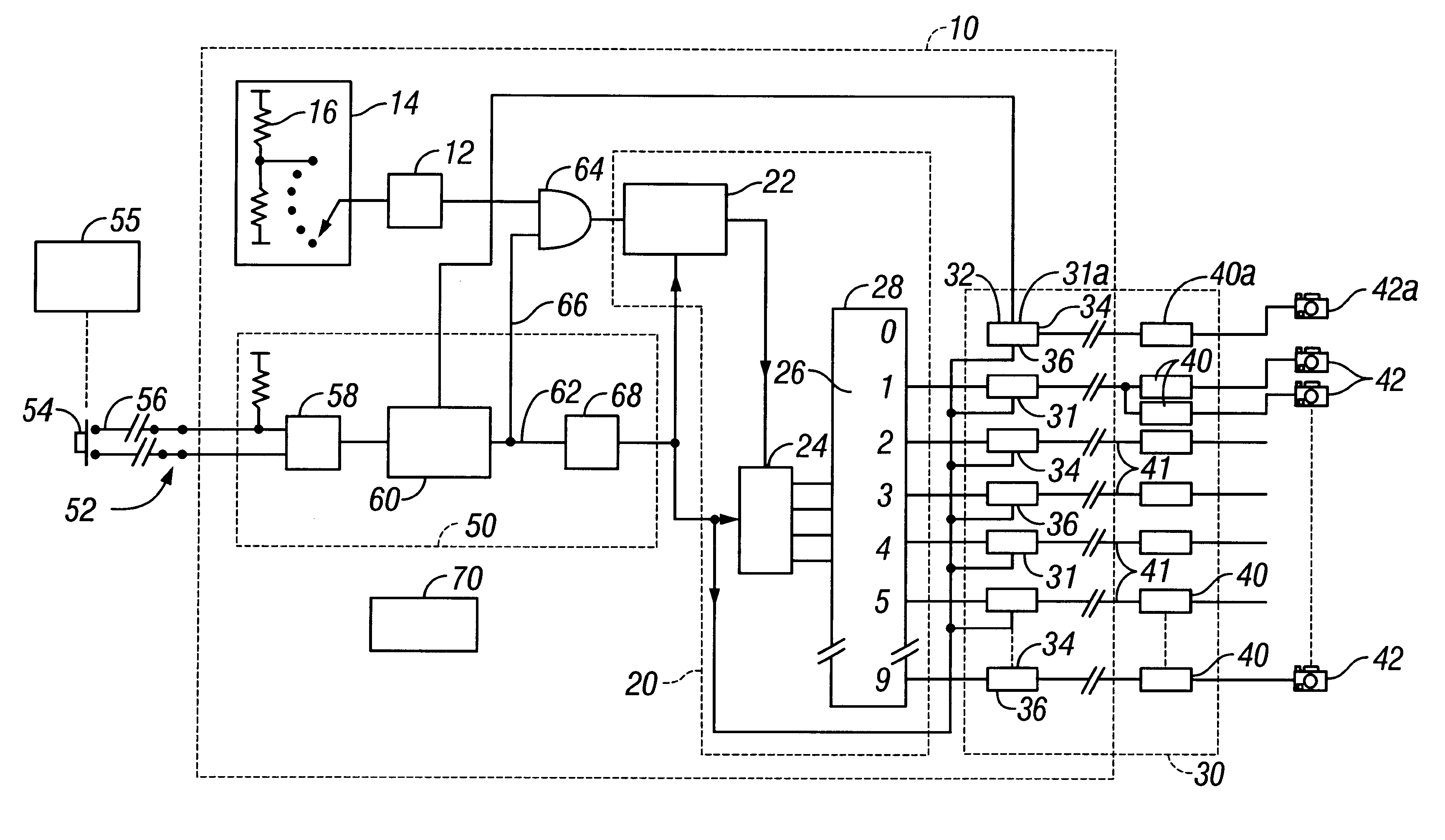 System for sequential triggering of cameras and picture taking equipment equipped with such a system