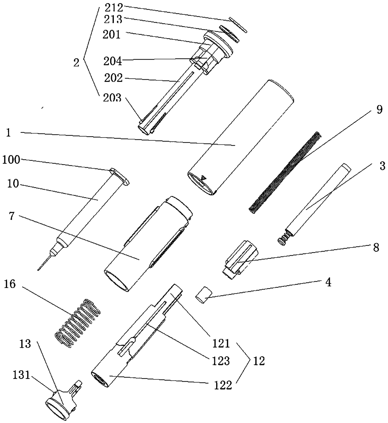 Automatic injection pen