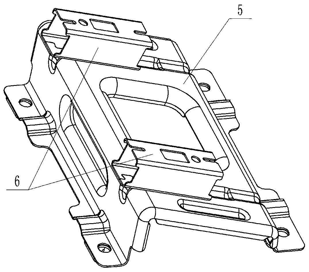 A production process of a car seat steel frame