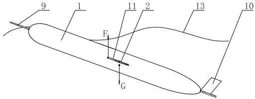 Underwater glider utilizing ocean wave energy and charging method