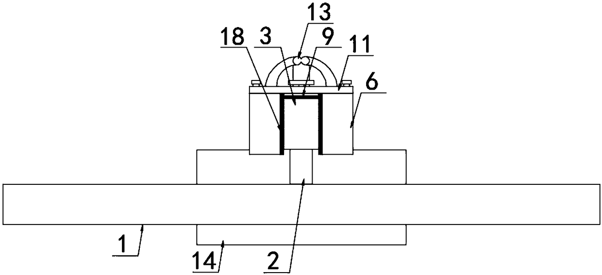 Damping type computer display device and adjusting method