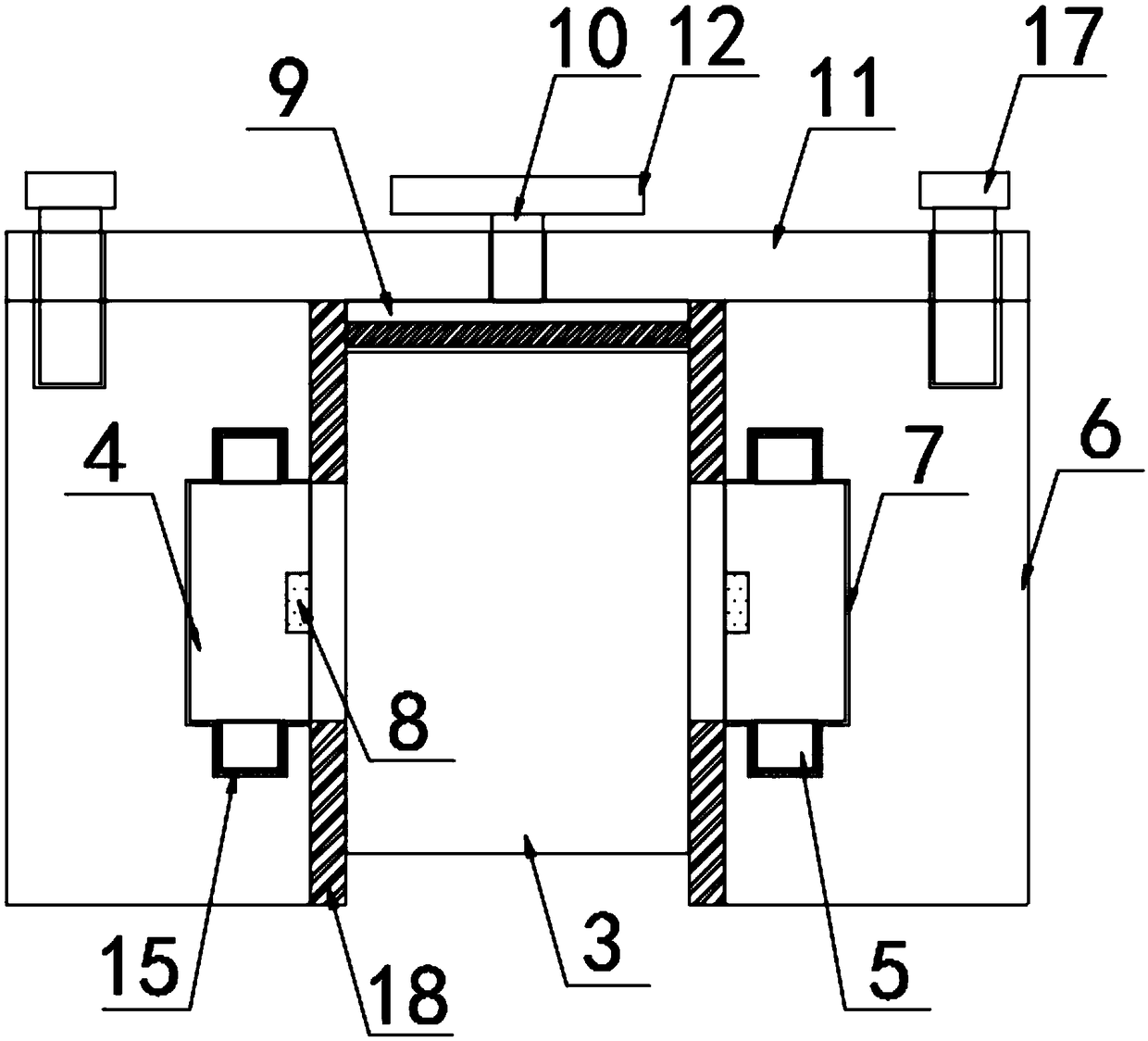 Damping type computer display device and adjusting method