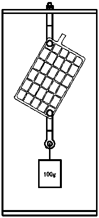 Storage battery grid ageing performance detection method