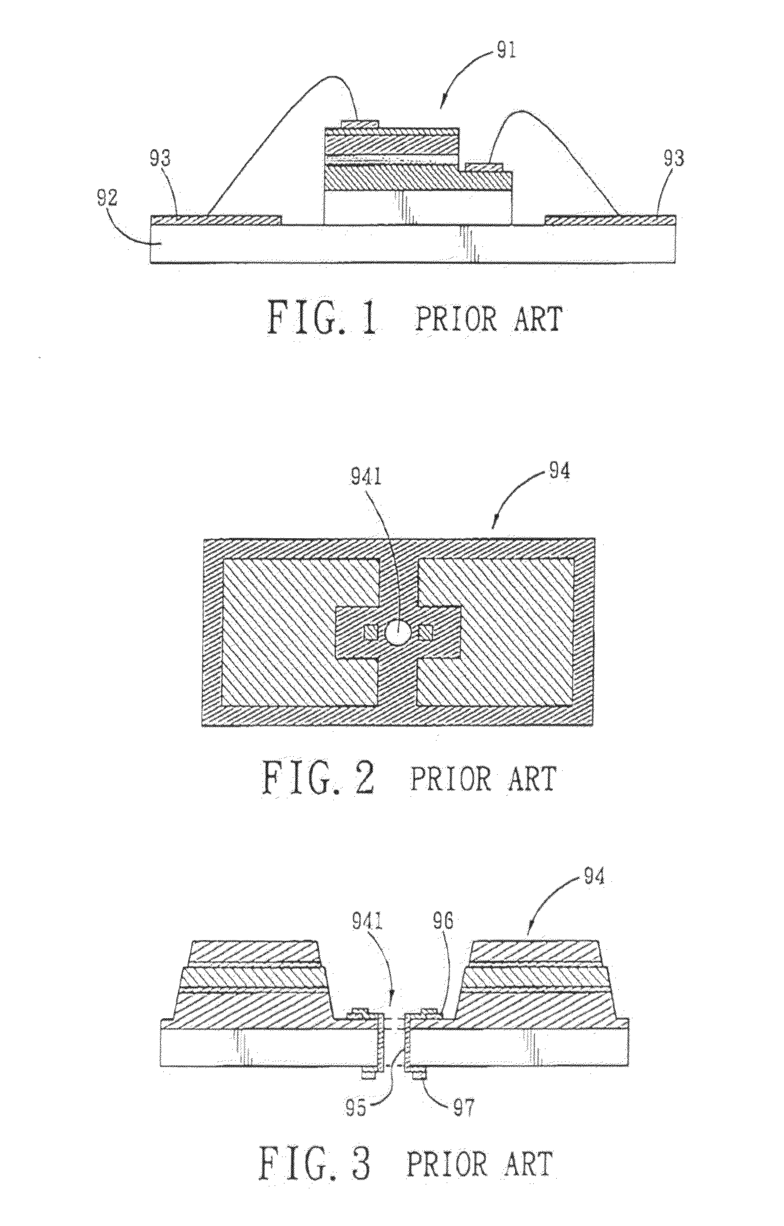 Light emitting diode chip, and methods for manufacturing and packaging the same