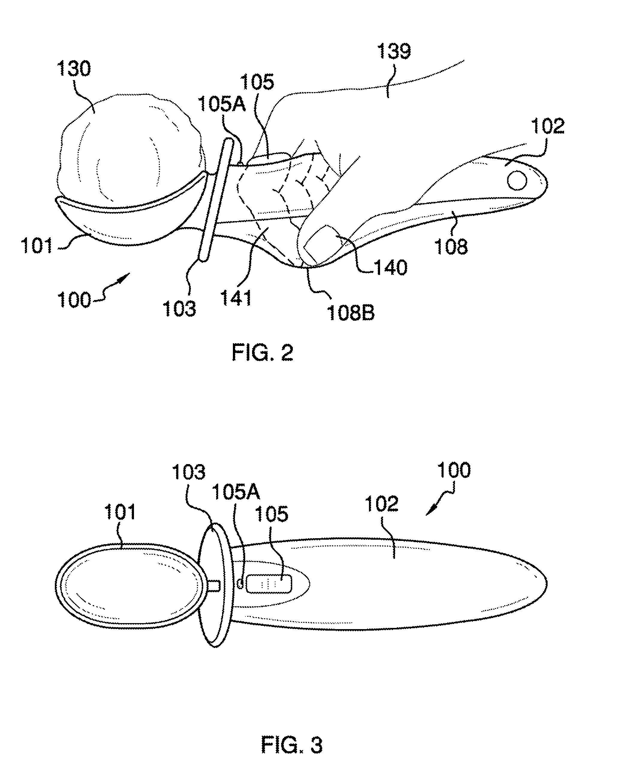 Quick heat ice cream scoop