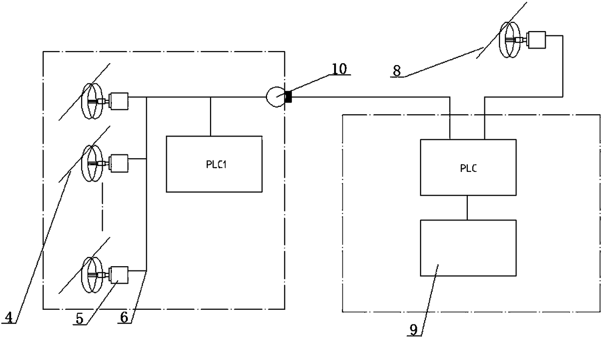 A wire break detection system and detection method for a twisting machine