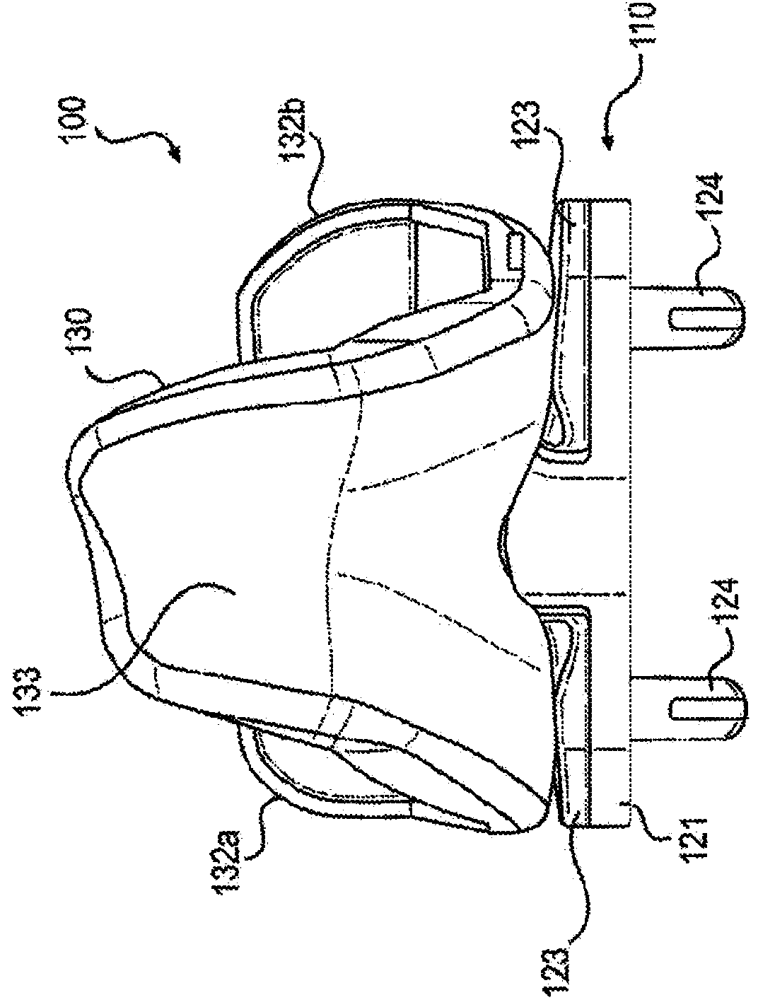 Cruciate-retaining tibial prosthesis