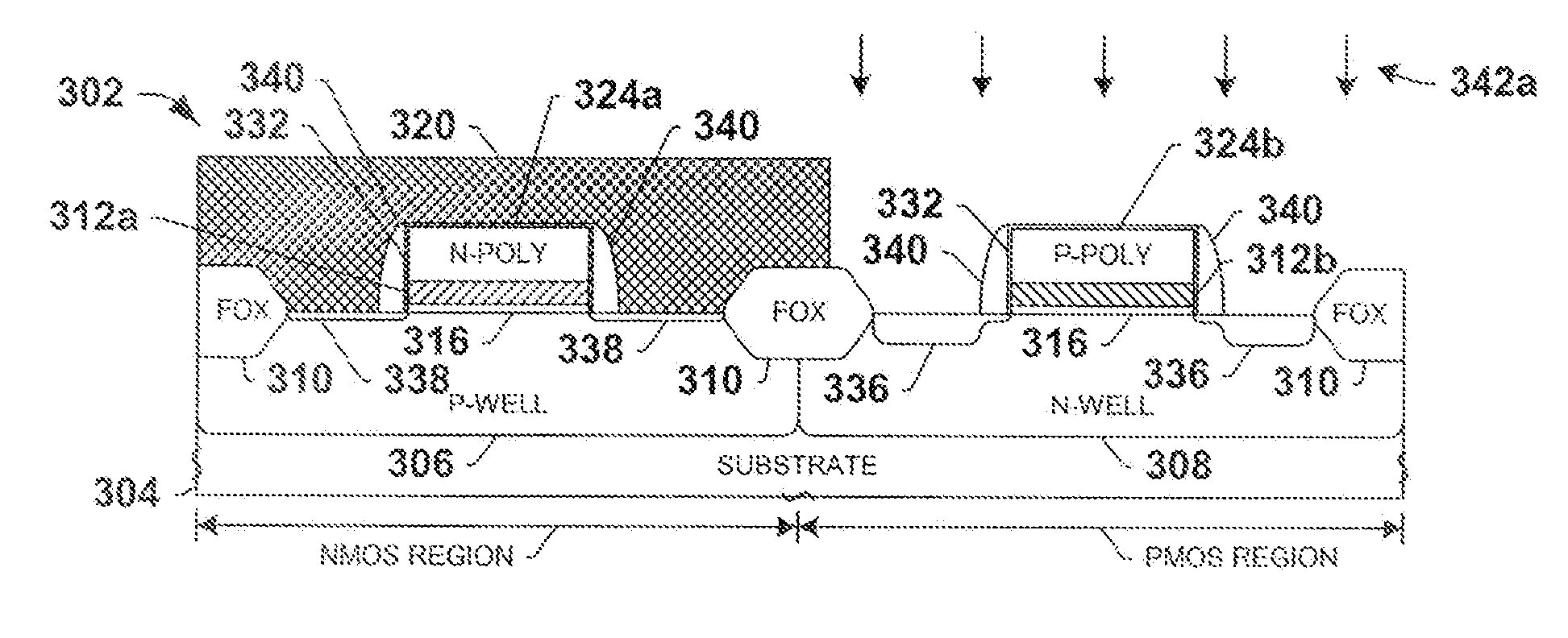 MOS Transistor Gates with Doped Silicide and Methods for Making the Same