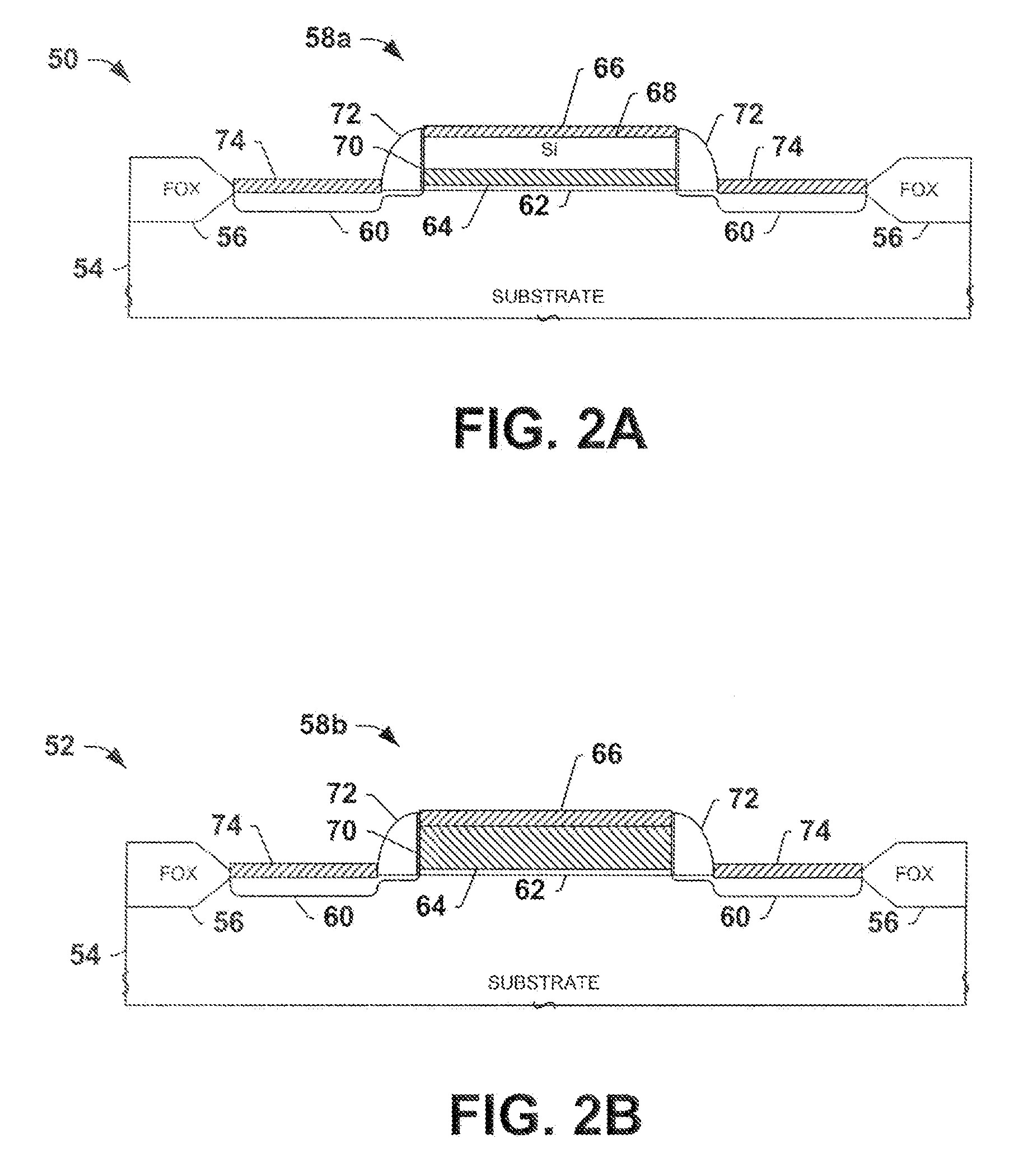 MOS Transistor Gates with Doped Silicide and Methods for Making the Same