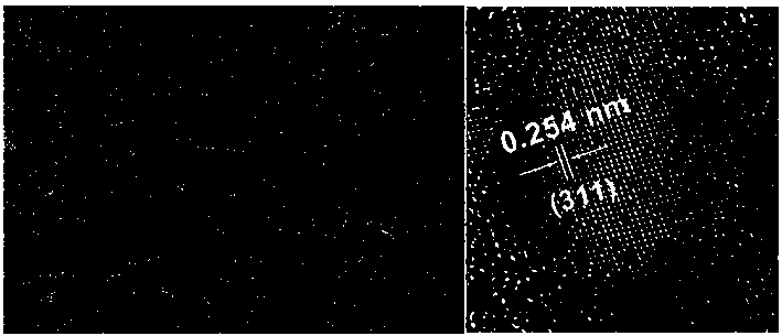 Steady persistence nano material activated by low-dosage X rays and application thereof