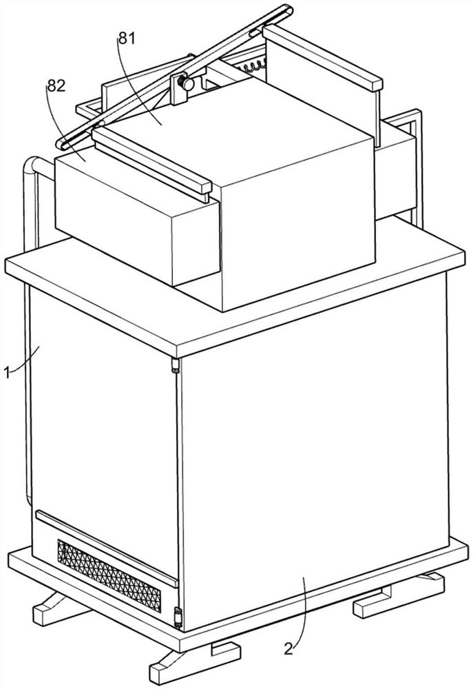 Ring main unit capable of performing internal reciprocating dehumidification based on outdoor environment