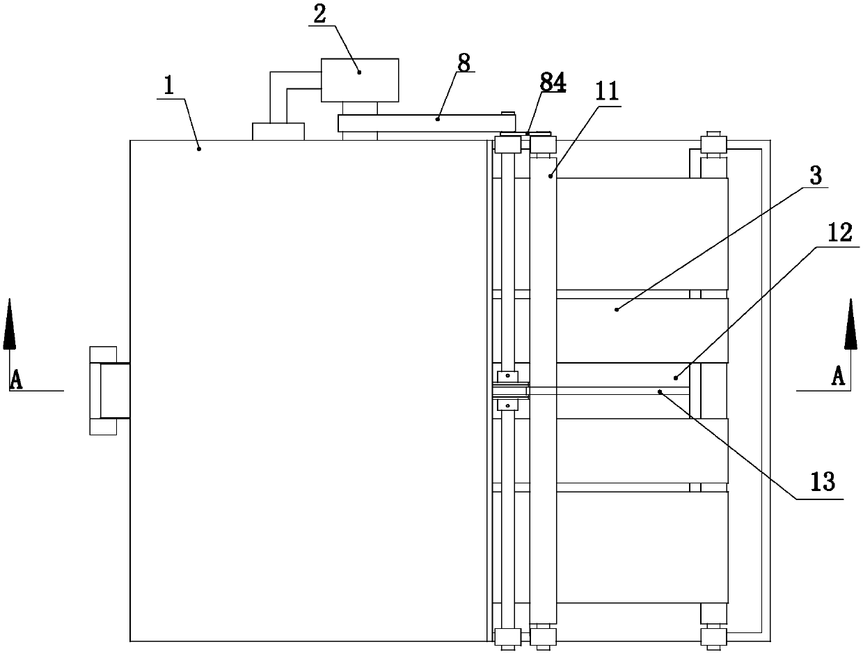 Tobacco leaf stem removing machine