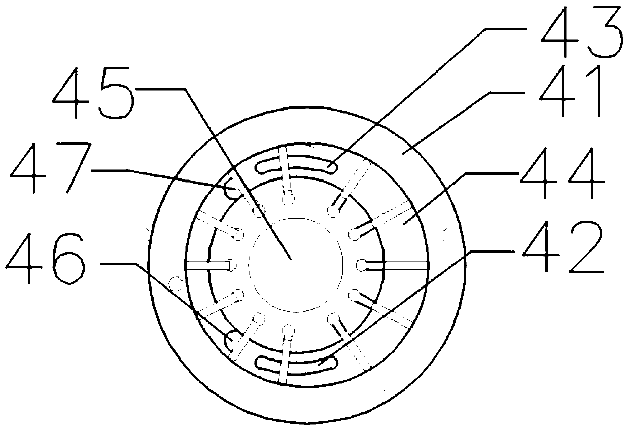 Anti-impact structure of variable vane pump