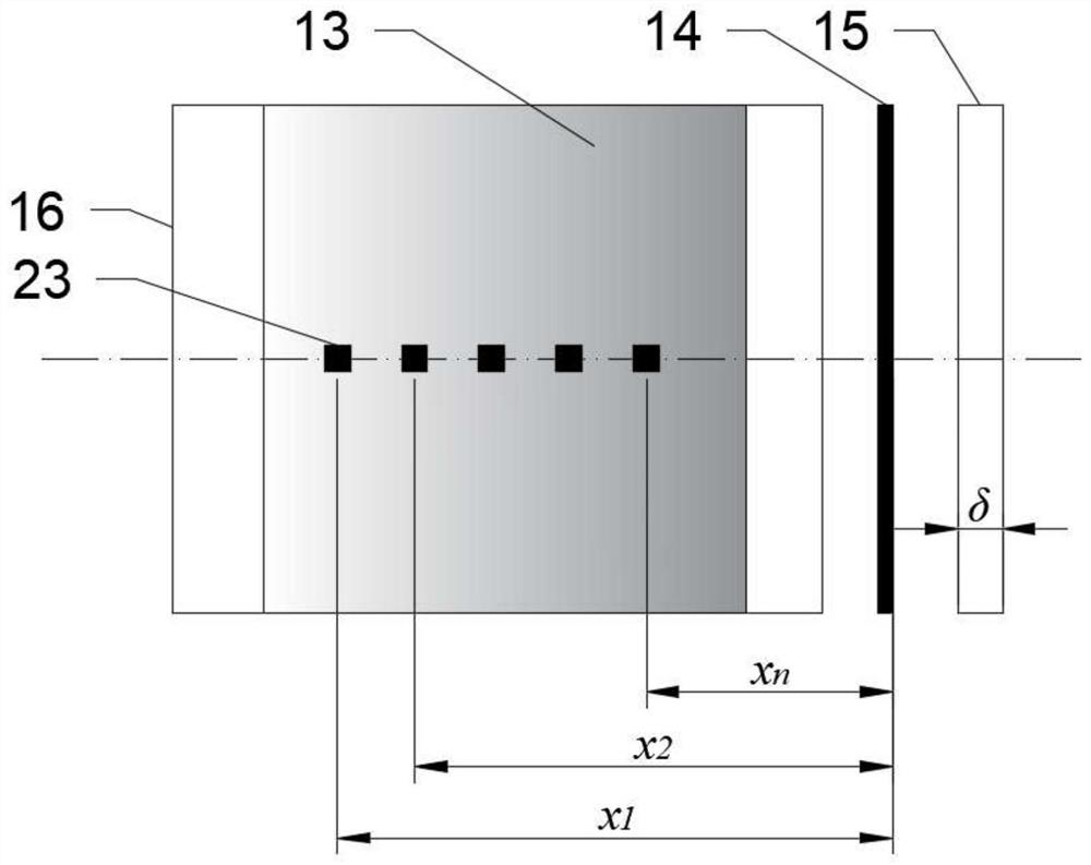 Condensation heat transfer transient measurement device and method based on thermochromic liquid crystals