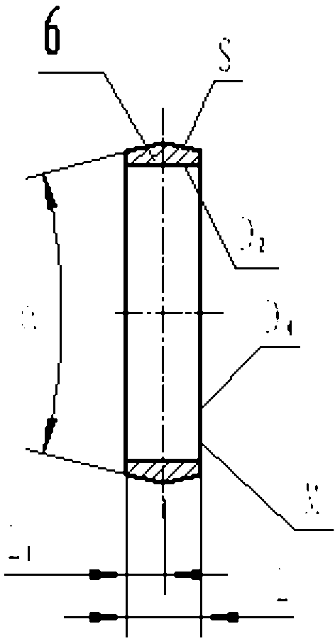 Gauge and method for measuring short external cone