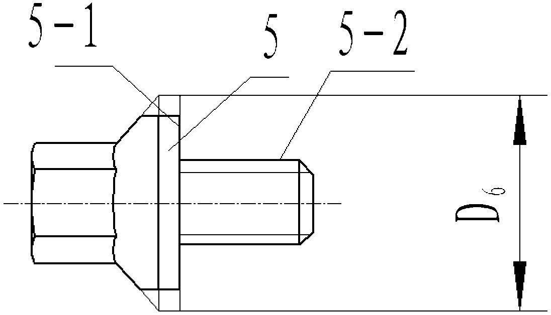 Gauge and method for measuring short external cone