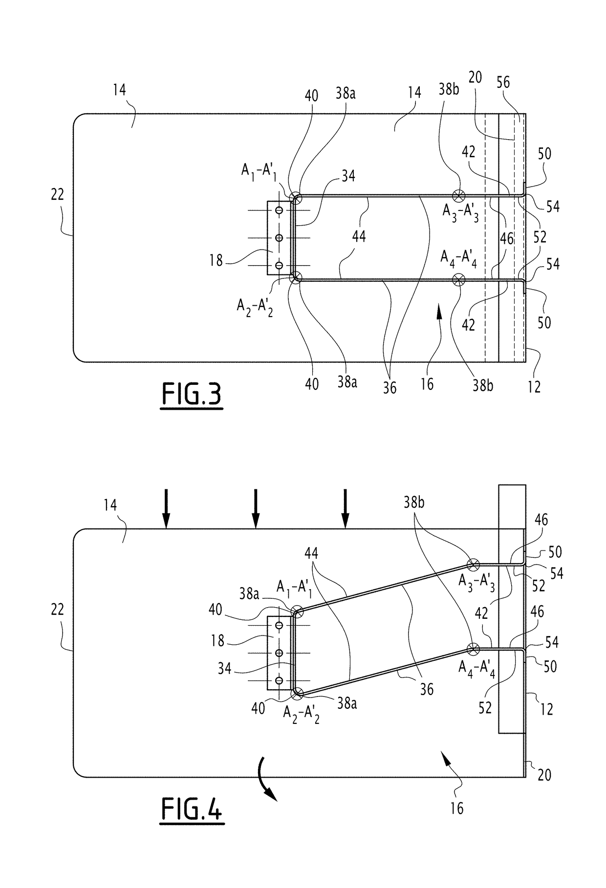 Device for fixing a table top