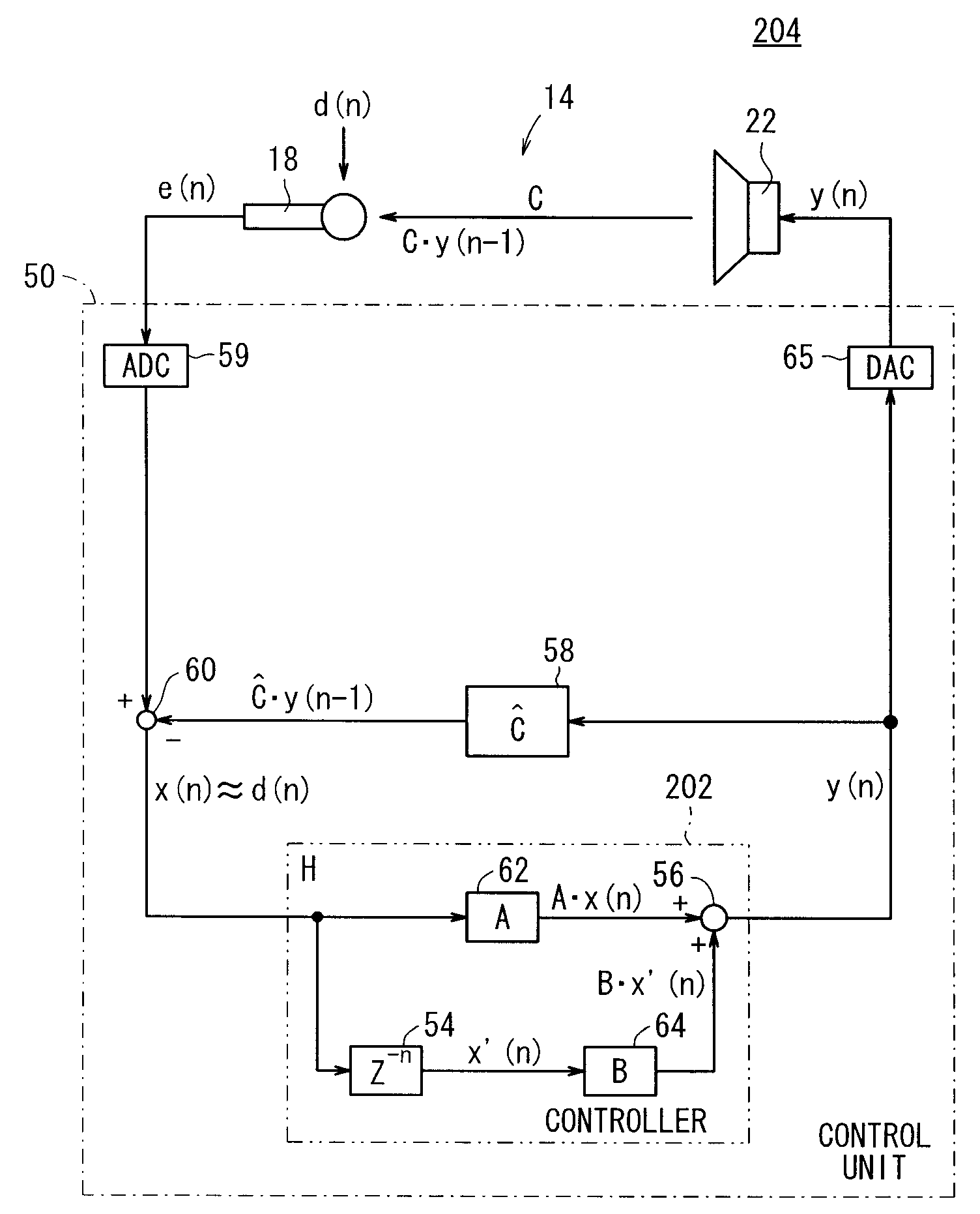 Active noise control apparatus