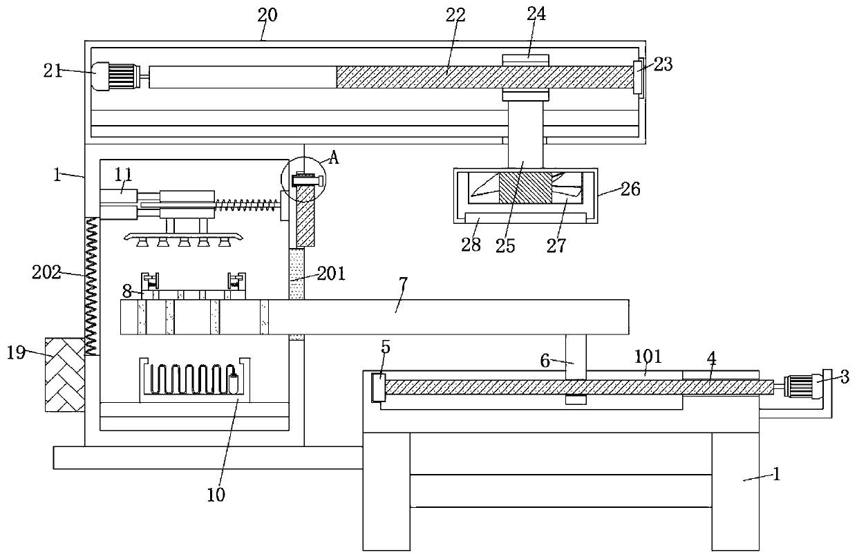 Paint baking device for electronic products