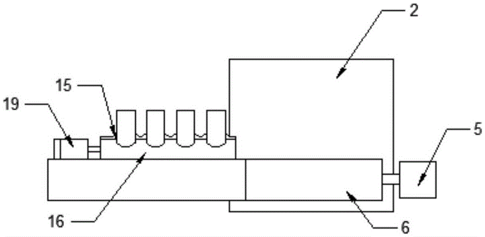 Automatic test tube washing machine