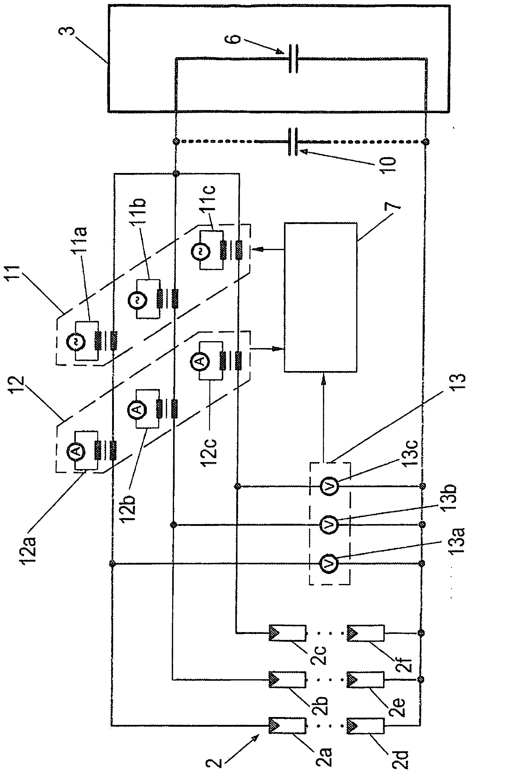 Device and method for monitoring a photovoltaic system