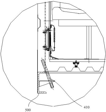 Mounting module and mounting method for lower wire pipe of railway vehicle