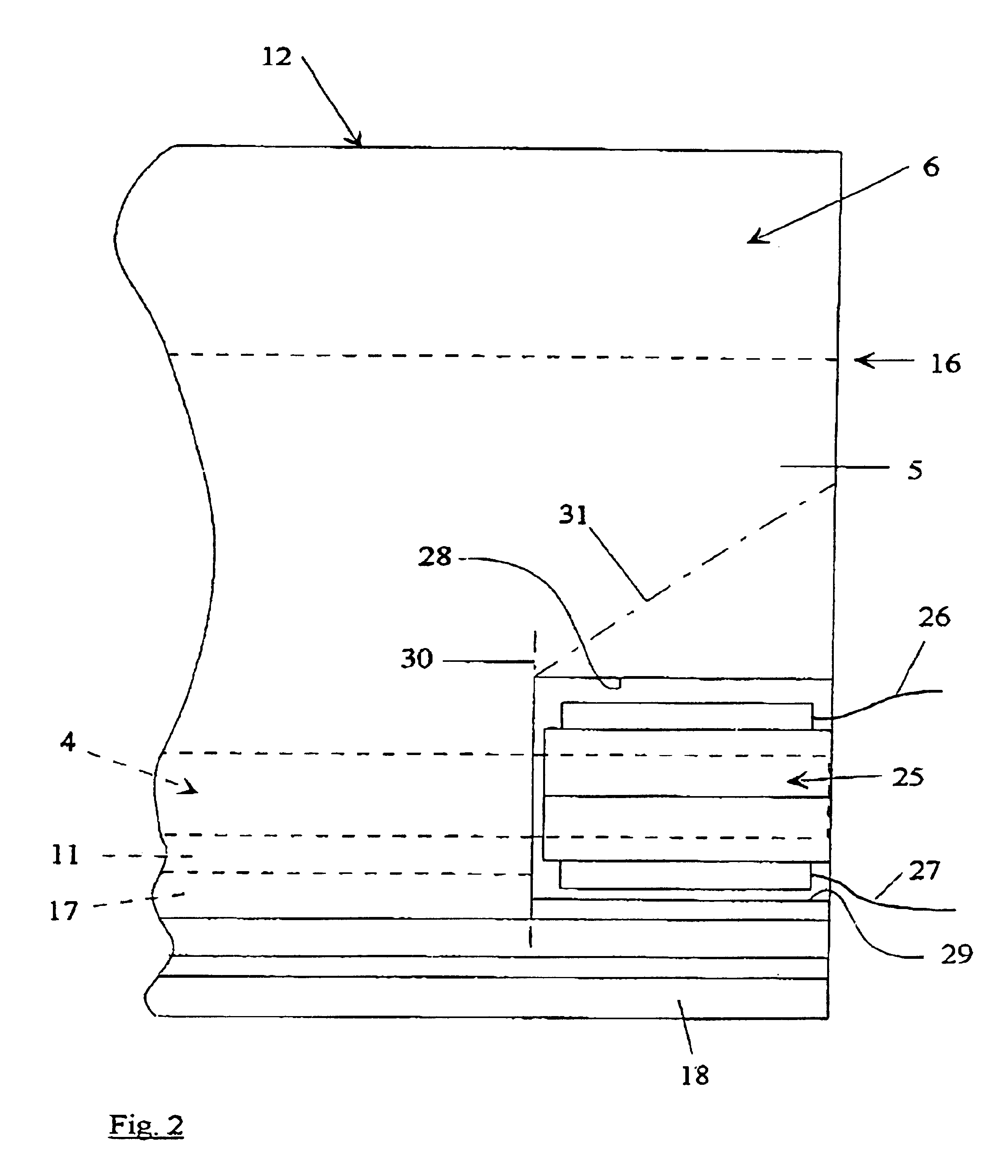 Safety contact strip