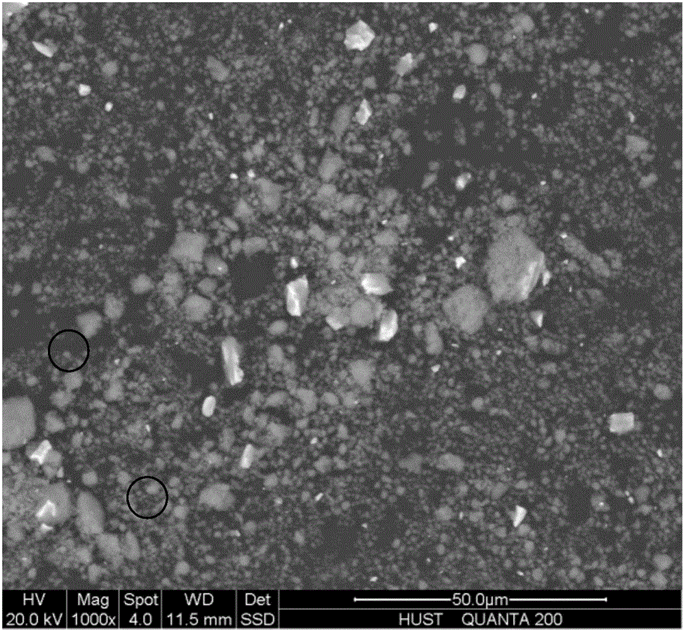 Preparation method of denitration and demercuration integrated catalyst powder