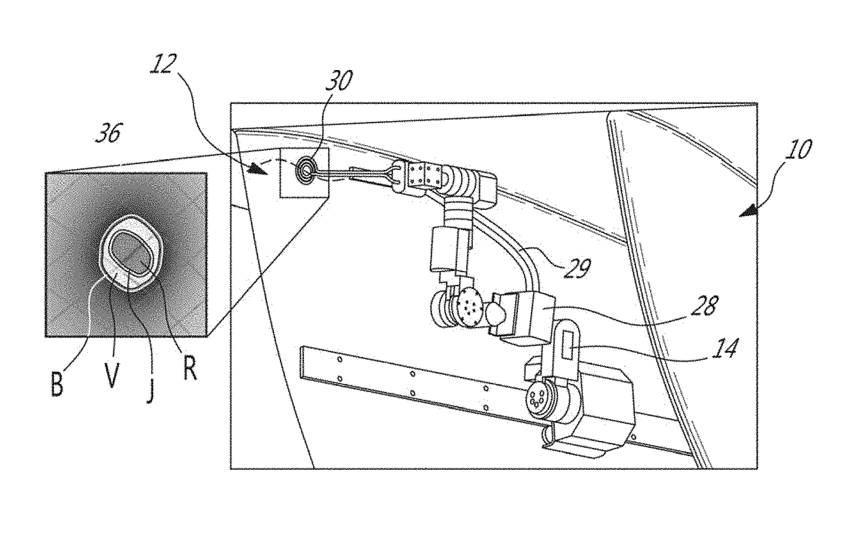 System and method for robotic thermal treatment by heat induction