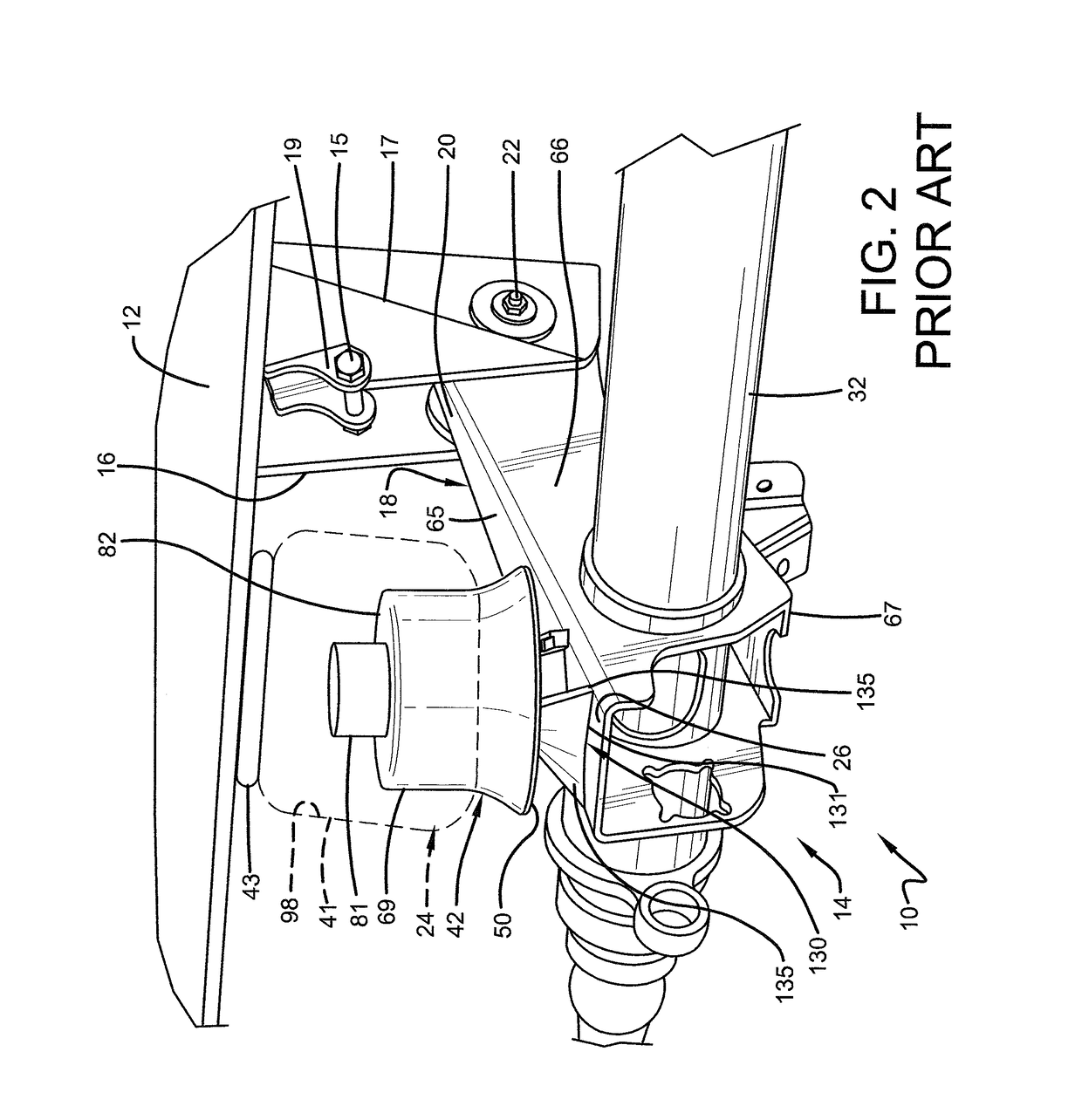 Air spring with damping characteristics for heavy-duty vehicles