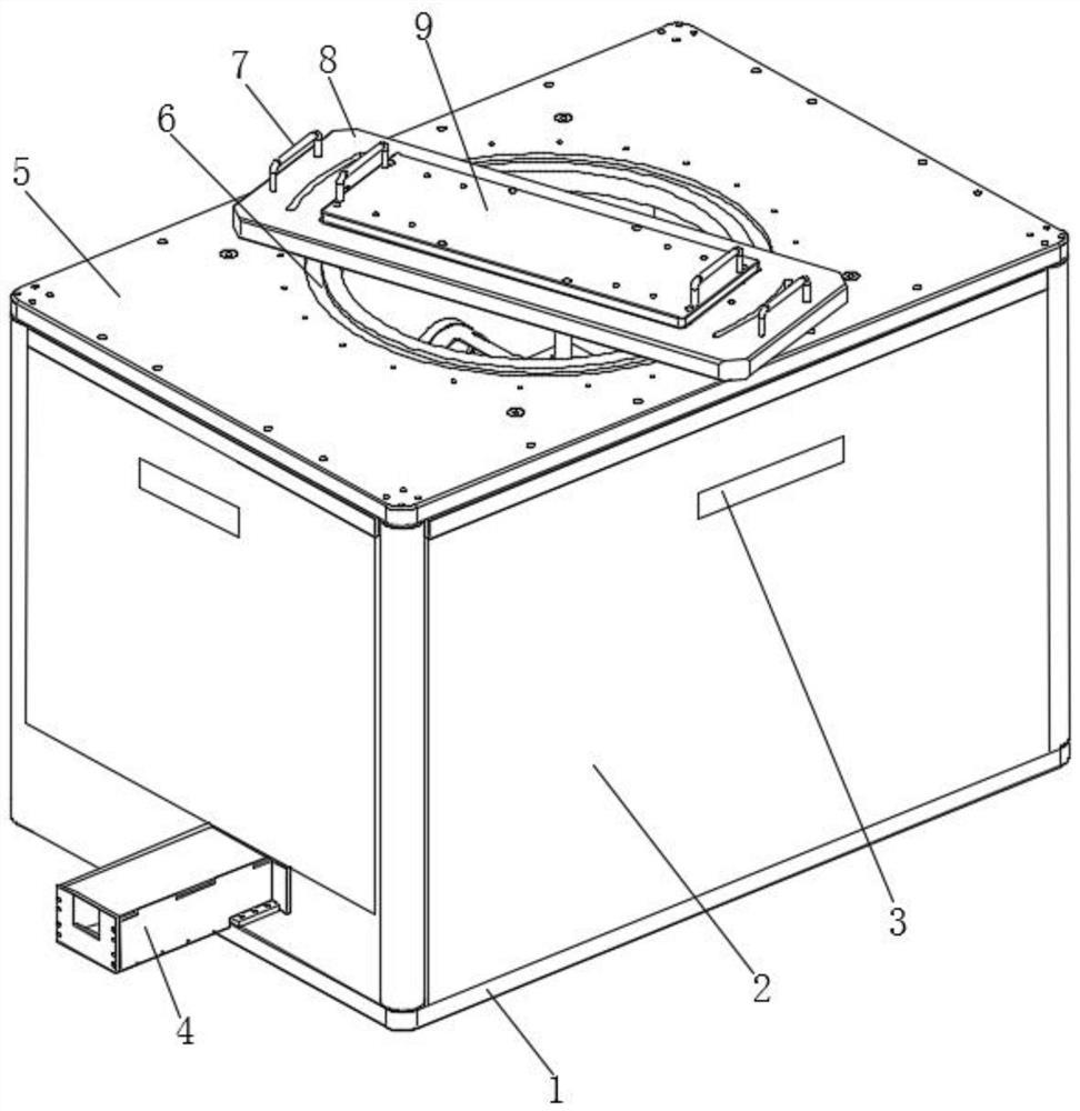 Solar charging device for bus station, and using method thereof