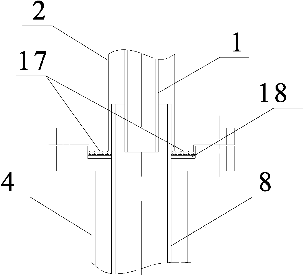 Novel high-temperature and high-pressure electric heating furnace