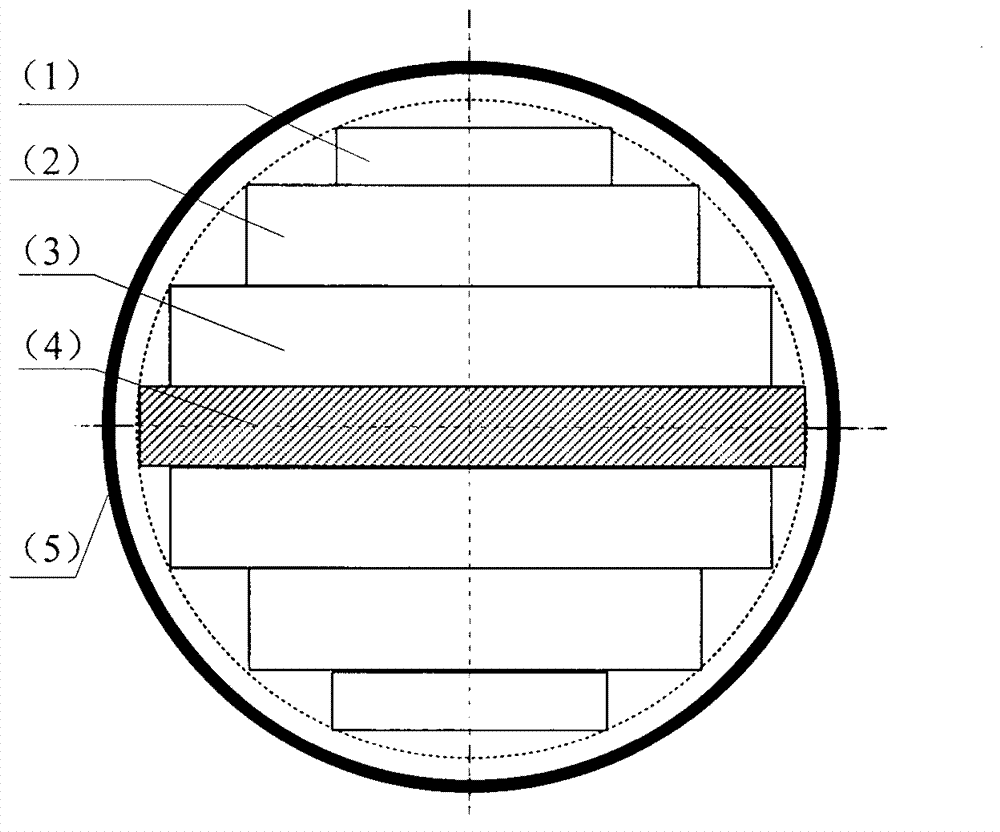 Amorphous alloy transformer core with cylindrical structure and vibration monitoring method thereof