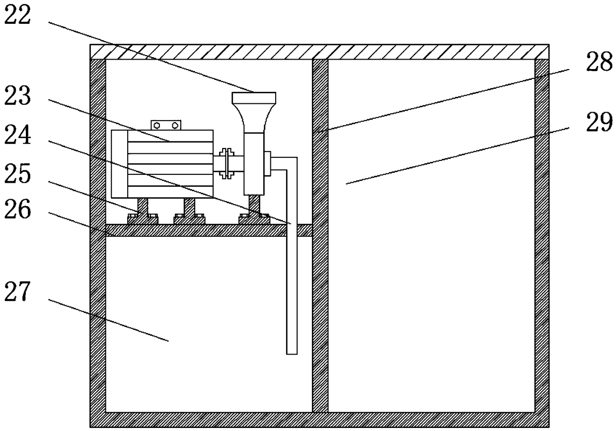 Rubber product cooling and cutting device