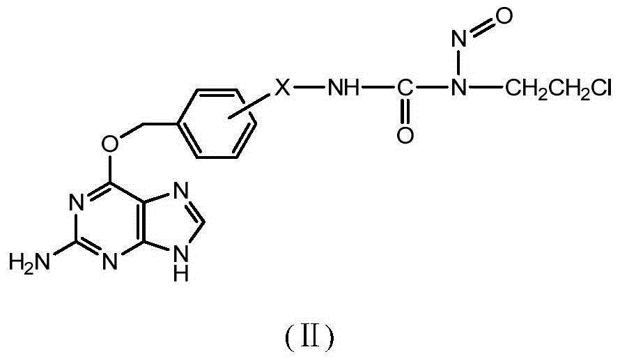 A kind of β-chloroethylnitrosourea compound and its synthesis method and application