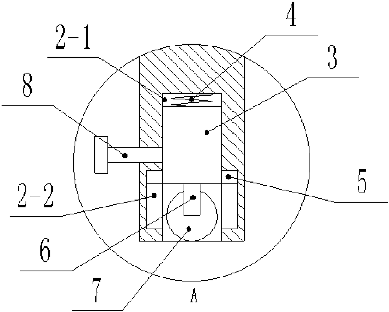 Examination bed for medical treatment