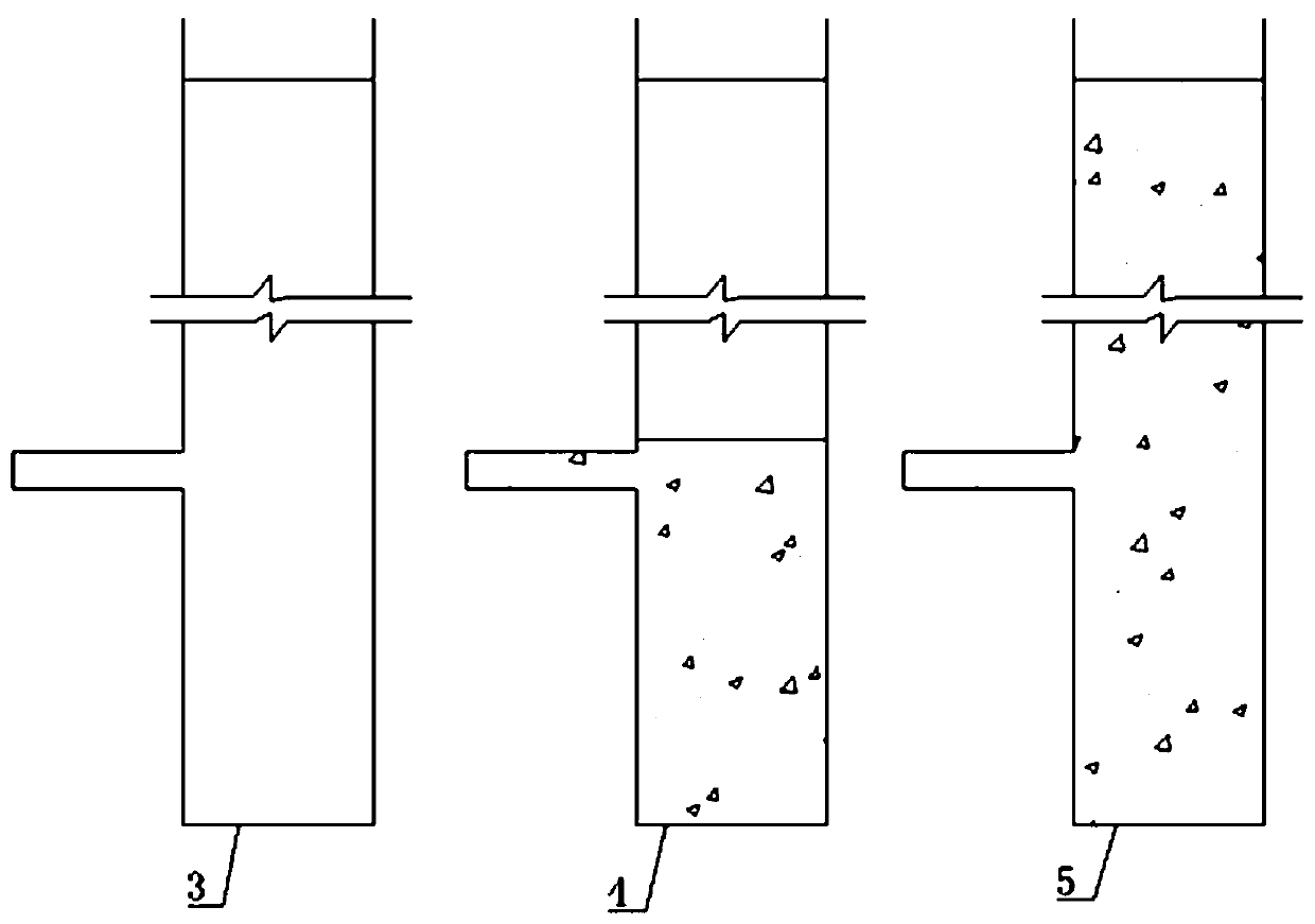 Construction method of pile foundations of bridge karst caves in karst area