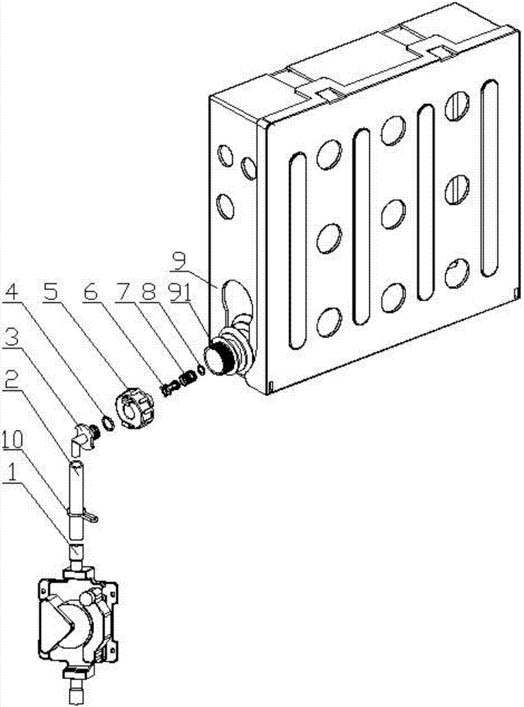 An intelligent fruit juice machine bib material bag joint and its operation method