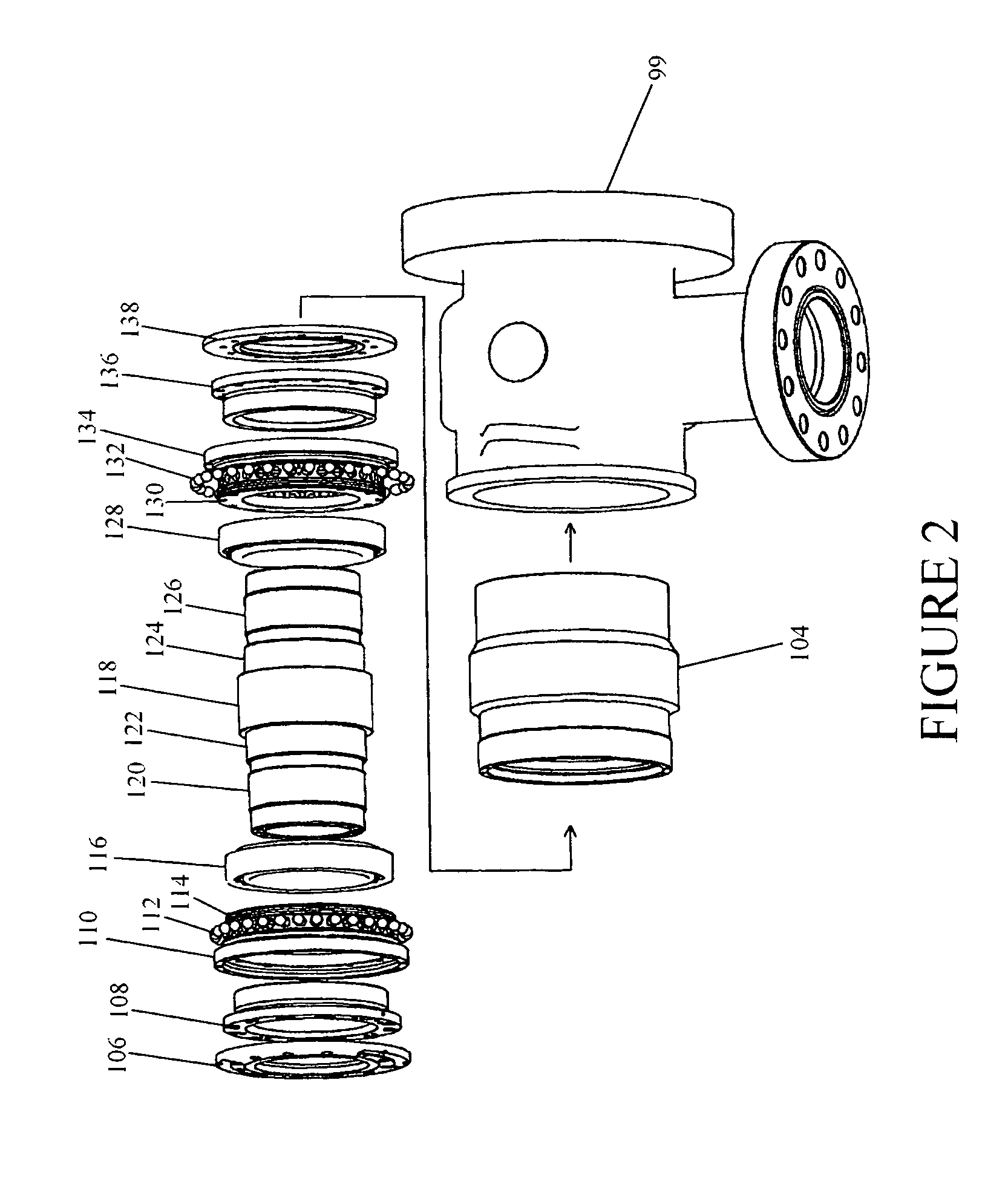 Extended wear ball lock for rotating head