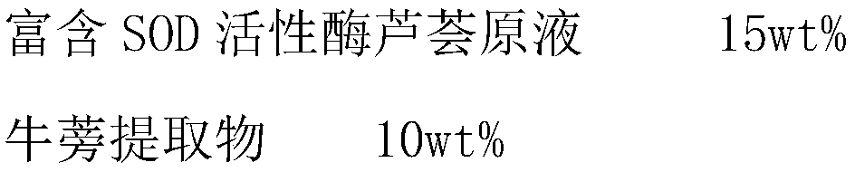 Preparation method of aloe stock solution being rich in SOD (Super Oxide Dismutase) active enzyme and aloe beverage