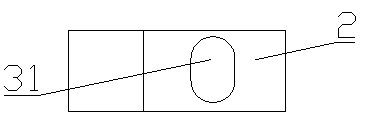 Corner fitting of container