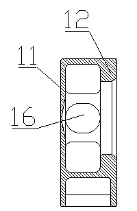 Corner fitting of container