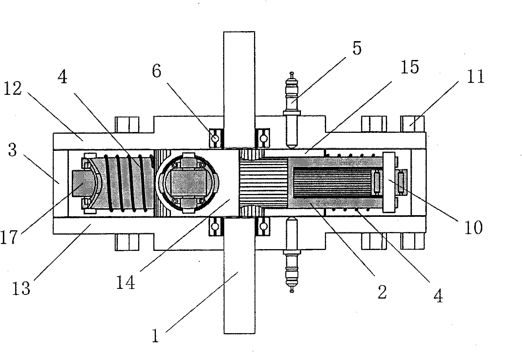 Cylinder and piston co-rotating type engine