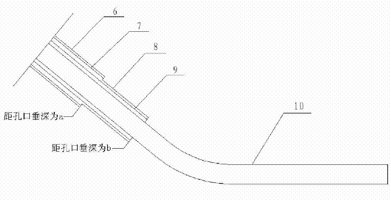 Construction method of consolidating horizontal directional drilling hole by grouting coal seam baseboard