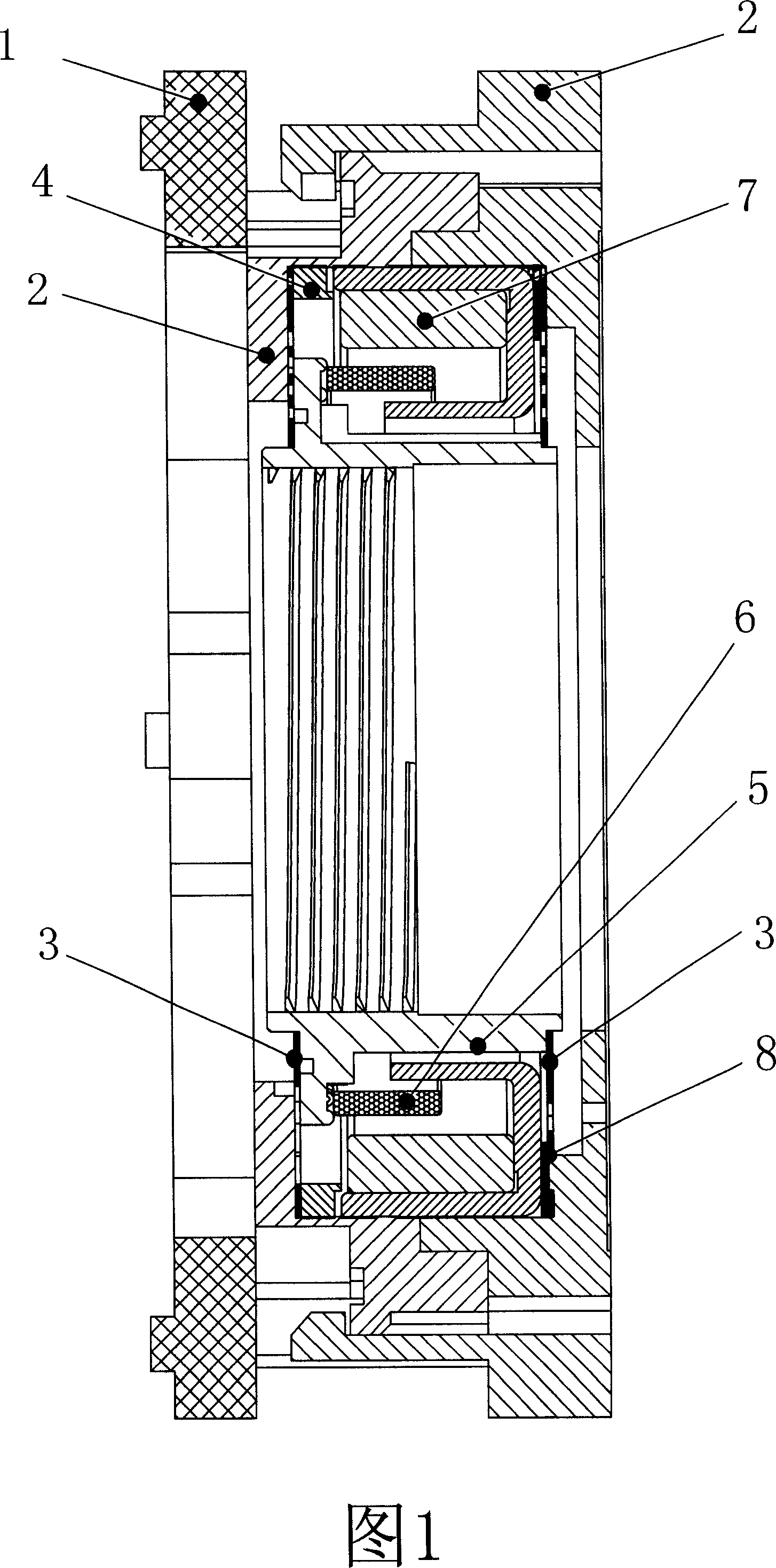 Precise linear displacement apparatus