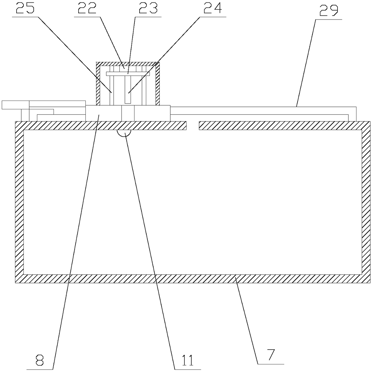 Intelligent wind-solar complementary street lamp with detection function and high power generation efficiency